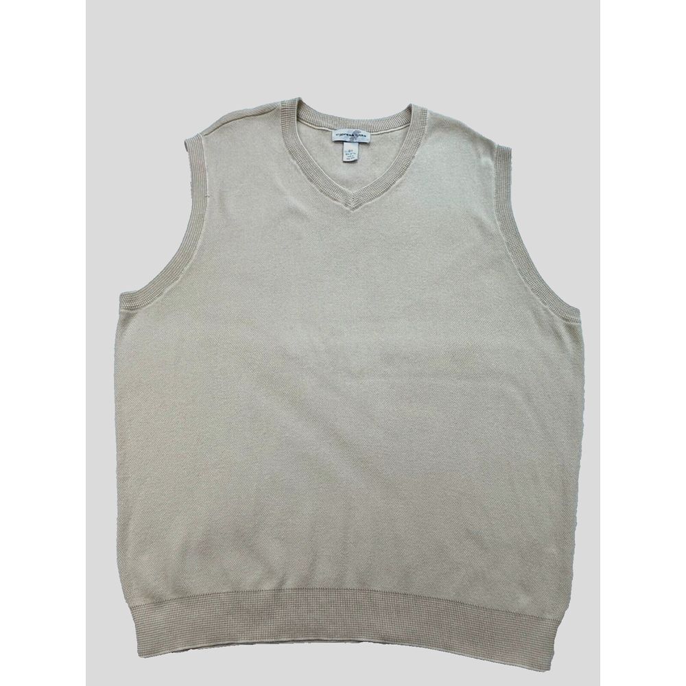 Cypress Links Sweater Vest 2XT Vest 100% Cotton Knit Pullover Golf‎ Grandpa Core